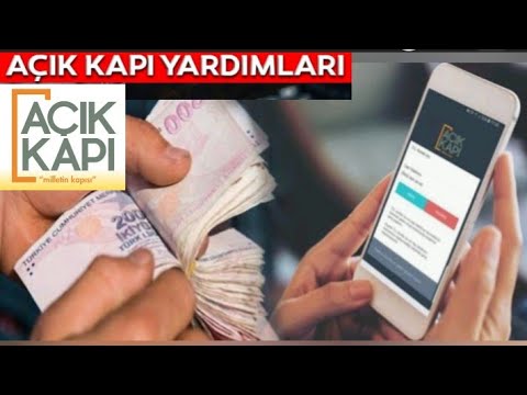 Açık Kapı Yardımları ! Açık Kapı Nedir ? Açık Kapı Para Yardımı Başvurusu !