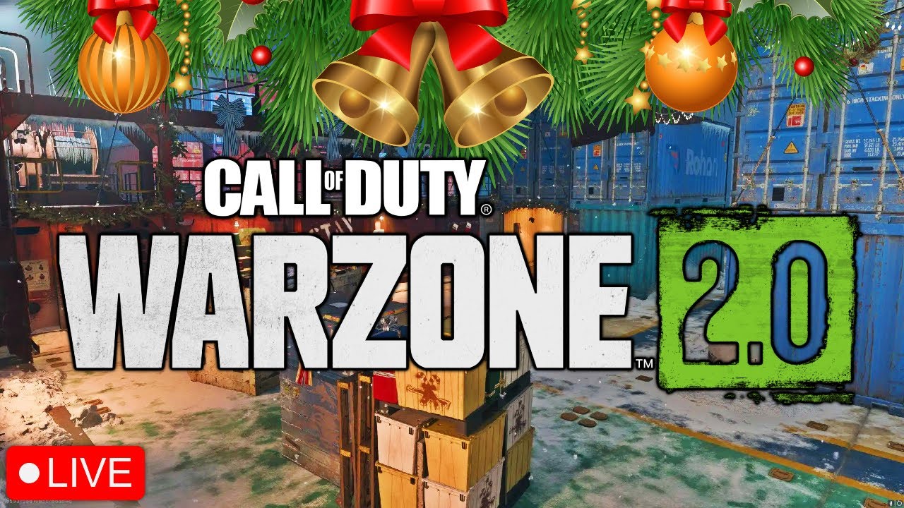🔴 LIVE Warzone Christmas Stream !points !sounds !sounds2 YouTube