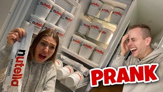 50 kg NUTELLA PRANK an Bibi 😂