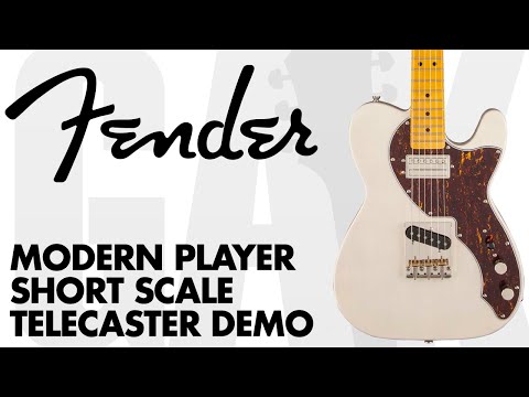 Fender - Modern Player Short Scale Telecaster Demo at GAK