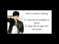 Kung saan ka masaya   Daniel Padilla with lyrics