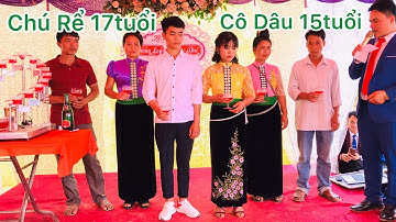 LVQ Lường Lan & Cà Vui đôi vợ chồng trẻ nhất 2020 được tổ chức tại nhà gái bản tịm khem chiềng bôm