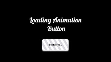 Loading Button Animation Effects Using HTML & CSS | Website tutorial | Web design