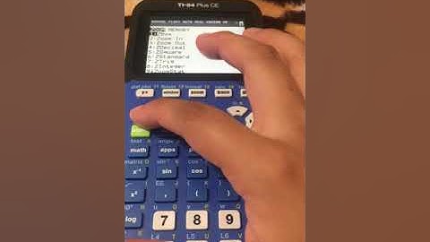 How to graph a circle using the graphing calculator TI-84 Plus CE