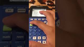 How to graph a circle using the graphing calculator TI-84 Plus CE