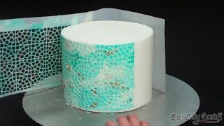 How To Make A Mosaic Cake Easy! Resimi