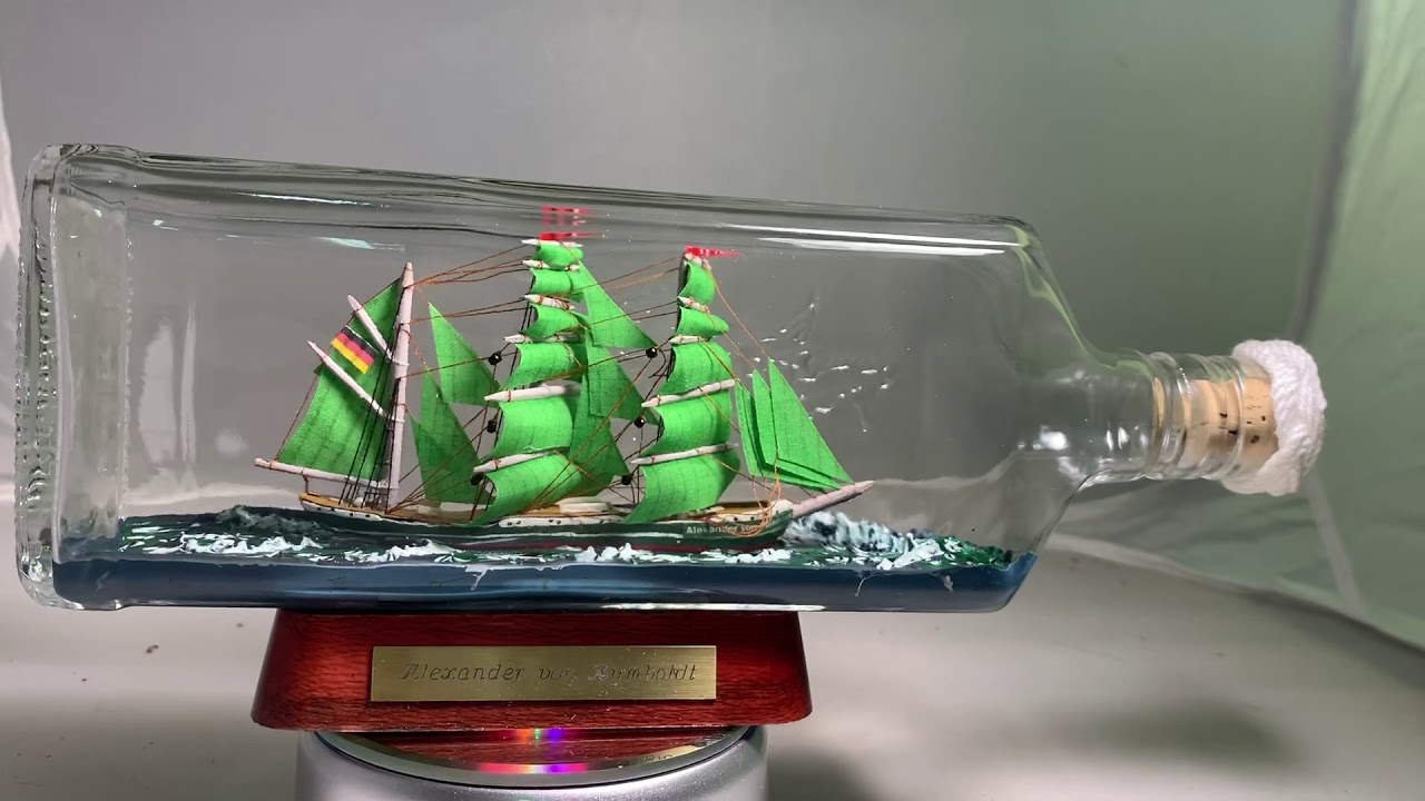 Ship in a bottle YouTube