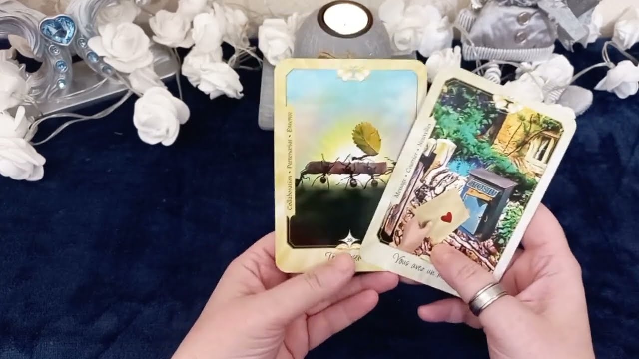 😍📜MESSAGE INATTENDU !!! IL/ELLE TROUVE LE MOYEN DE SE RAPPROCHER/REVENIR VERS VOUS !!!📜😍TIRAGE AMOUR