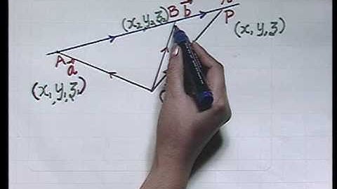 Straight Line In - Space