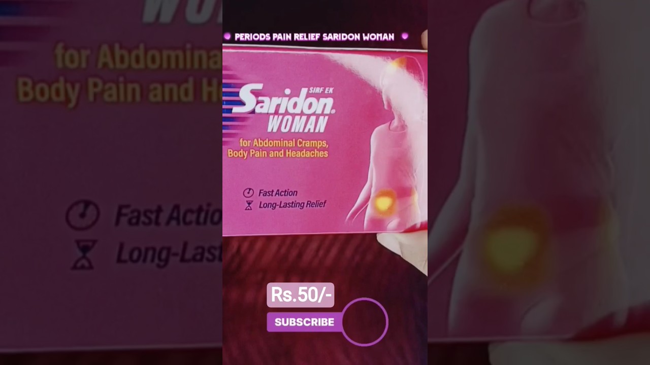 Periods pain relief tablet ||Saridon woman tablet,"No pain#periods😭  #tablet #saridon #women #shorts