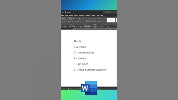 Vertical selection in Word  - amazing feature