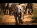 Orphaned elephantss heartwarming return to their home  elephants back to the wild