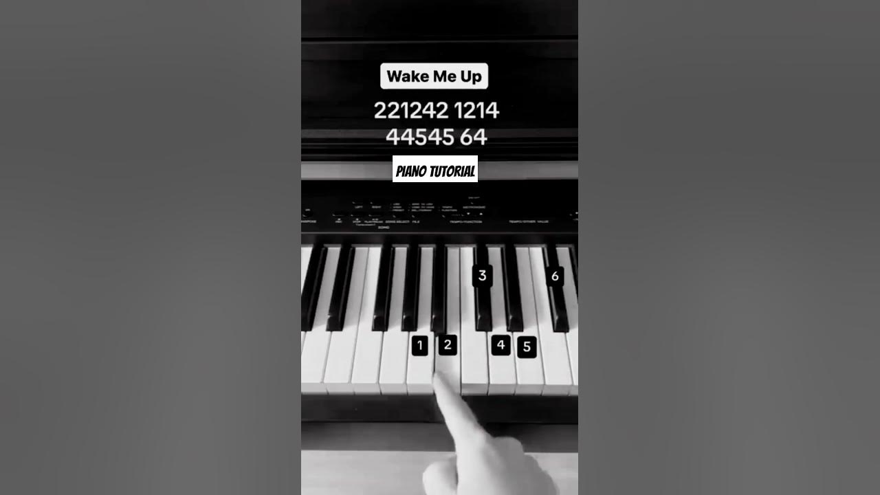 Wake Me Up - Avicii (Piano Tutorial)