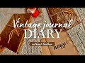 DIY vintage journal set ആക്കിയാലോ 🤎🍂 #vintagejournal