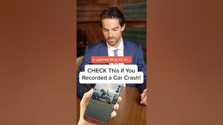 What To Do If You Recorded A Car Crash #shorts #advice #law