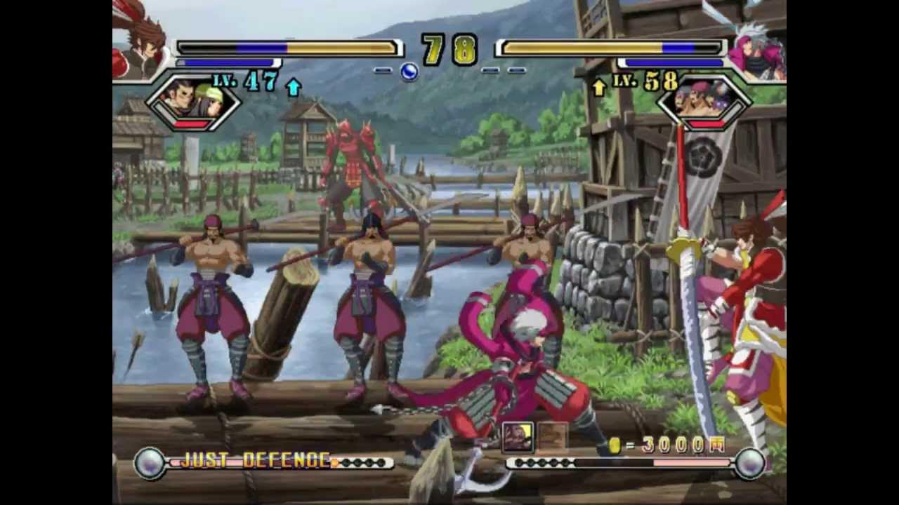 Sengoku BASARA X Gameplay PS2
