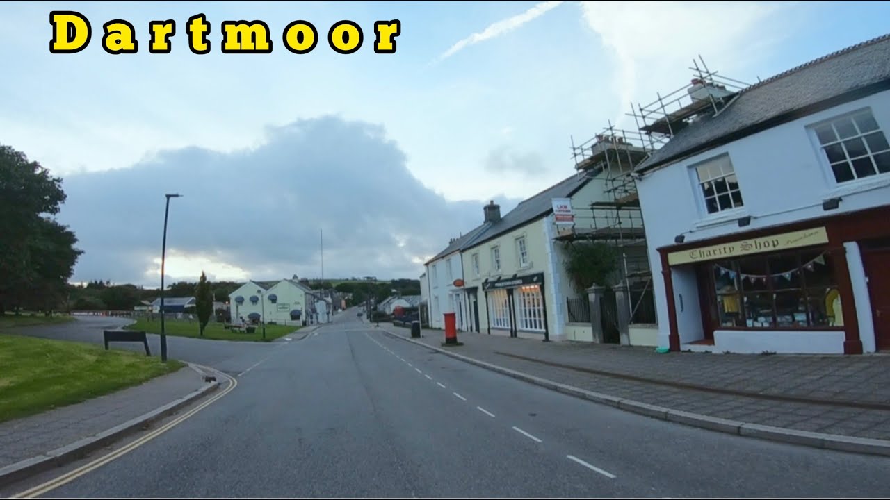A drive with us production 28/08/23 Dartmoor real time dusk rural Devon West Country England GoPro