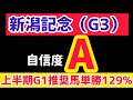 【新潟記念2025】化け物が出走してきます【競馬予想】