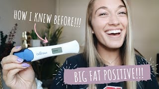 HOW I KNEW I WAS PREGNANT BEFORE MY BFP!! | My signs and symptoms