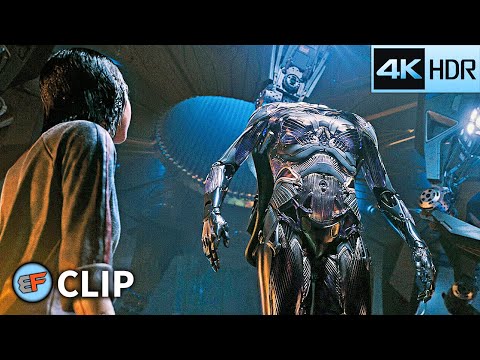 Alita Finds the Berserker Body - URM Spaceship Scene | Alita Battle Angel (2019) 4K HDR Movie Clip