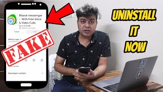 Made In India Bharat Messenger App Is Fake | May Steal Your Data | Uninstall It Now screenshot 4