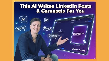 This AI Writes LinkedIn Posts & Carousels For You