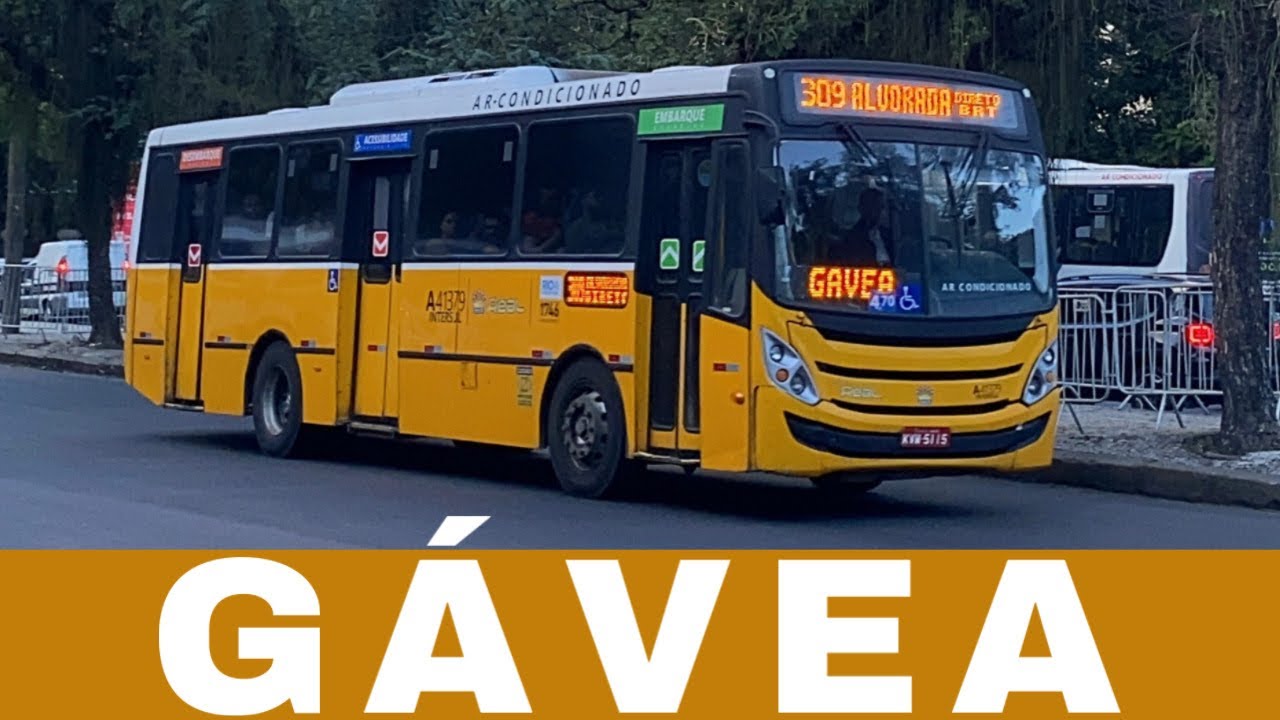 Gávea - RJ - Movimentação de ônibus #98