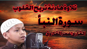 تلاوة هادئة تريح القلوب (سورة النبأ ) القارئ عمر الفاروق