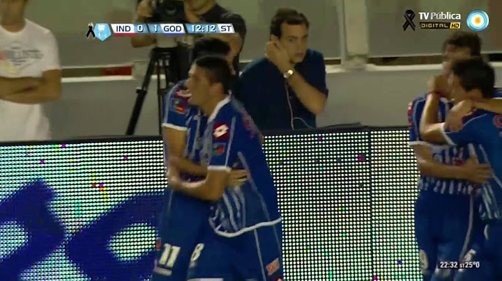 Resumen. Independiente vs. Godoy Cruz - Final 2013
