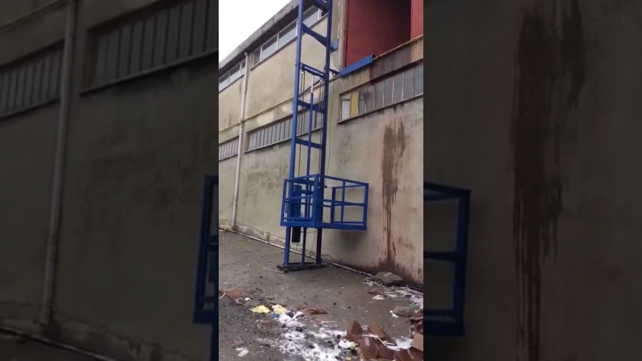 2 Ton  6 metre Yük Asansör Montajamız Kurtköy Güney Lift 0532 059 37 37