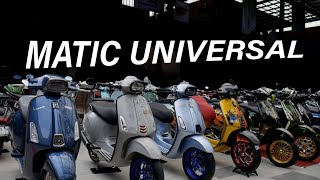 Perdana Ikut Kontes Vespa di Matic Universal Vol. 3