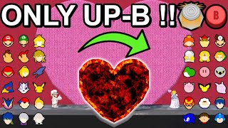 Who Can Get To His Valentine With Only Using UP-Special ? - Super Smash Bros. Ultimate