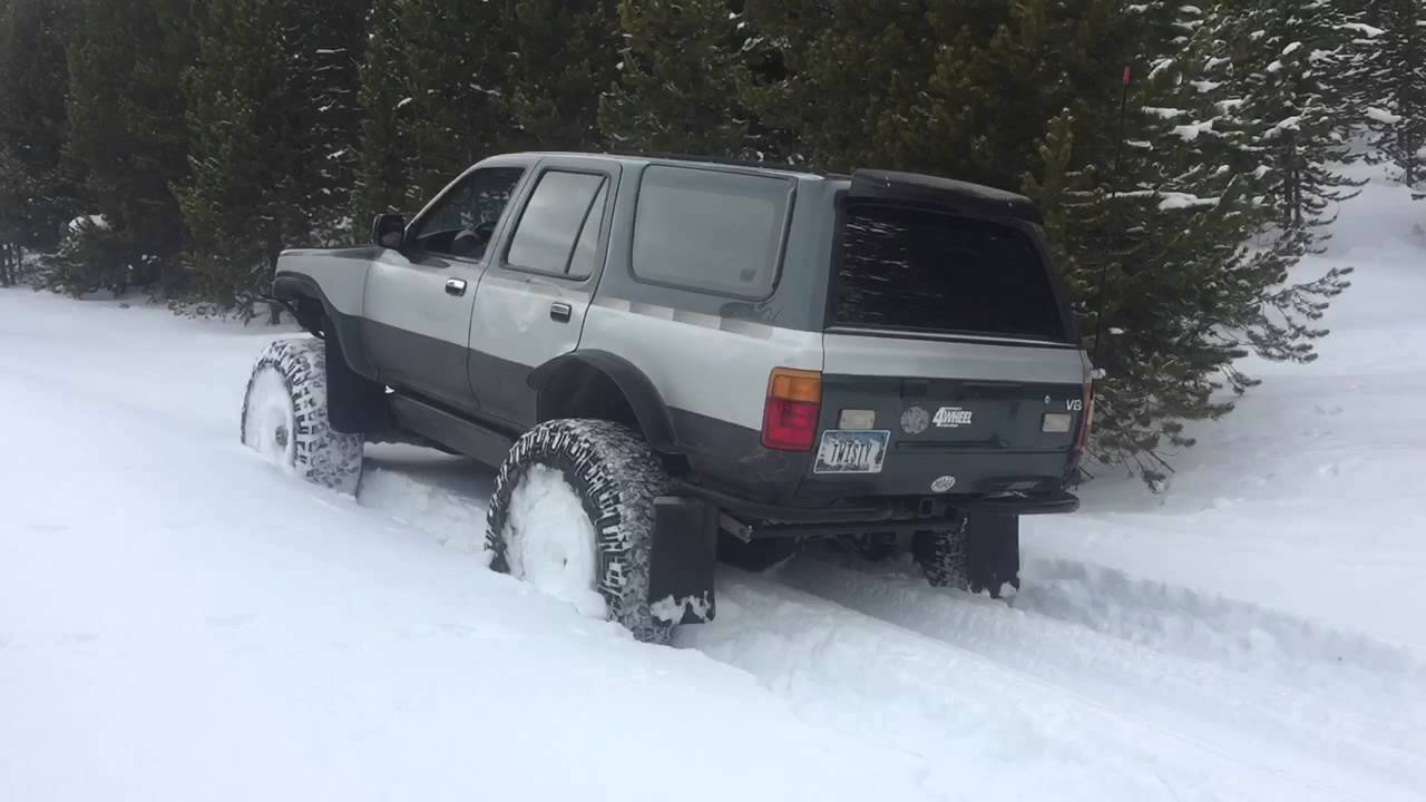 Snow version toyota