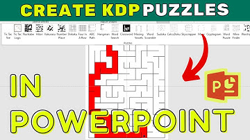 Puzzle Generator PowerPoint Overview: Quickly Create KDP Puzzle In MS PowerPoint💖