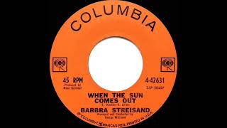 1962 Barbra Streisand - When The Sun Comes Out