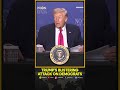 Trump Attacks Democrats; Says 'We Can’t Let Them Back In' Warning They’ll Destroy The Country|Shorts