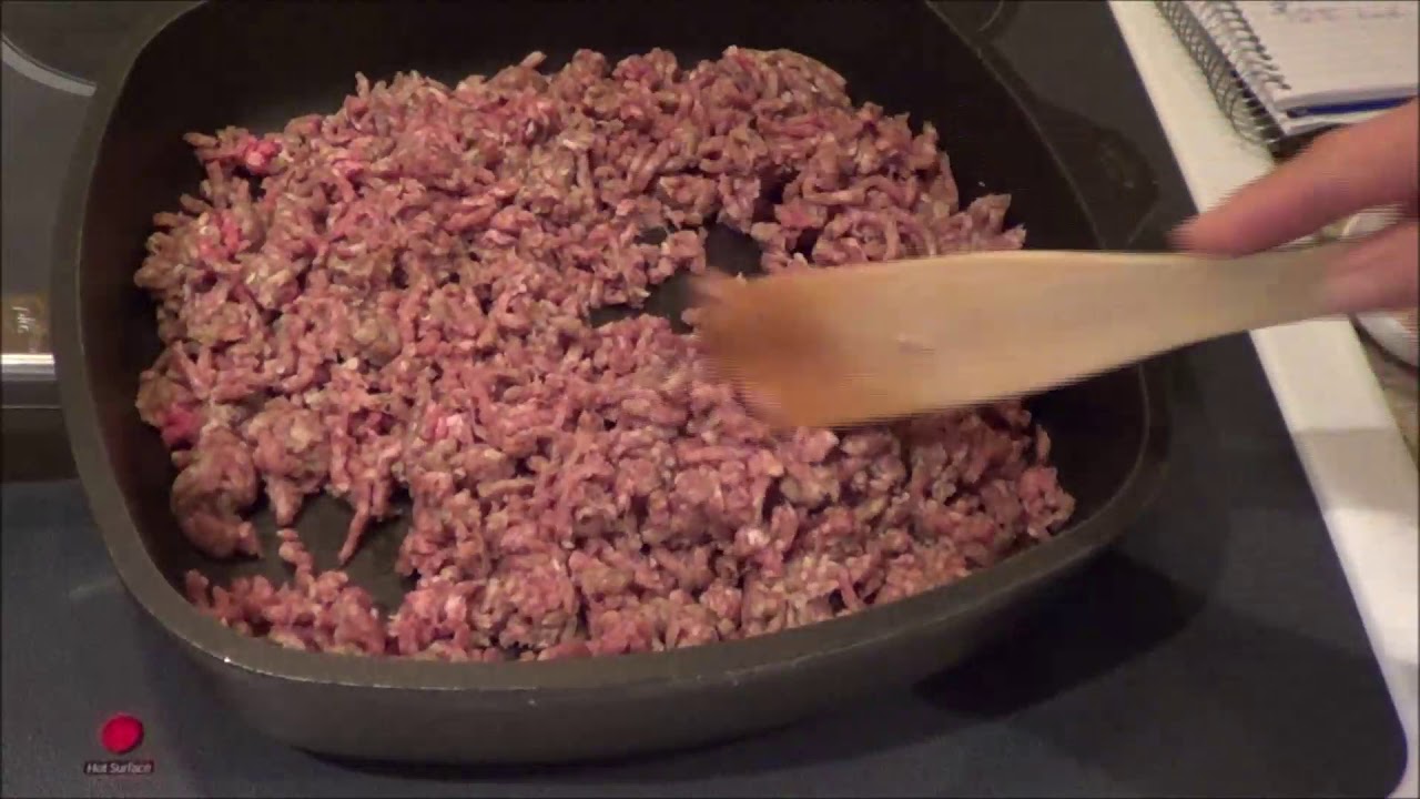 Low Carb Ground Beef Meat Pie