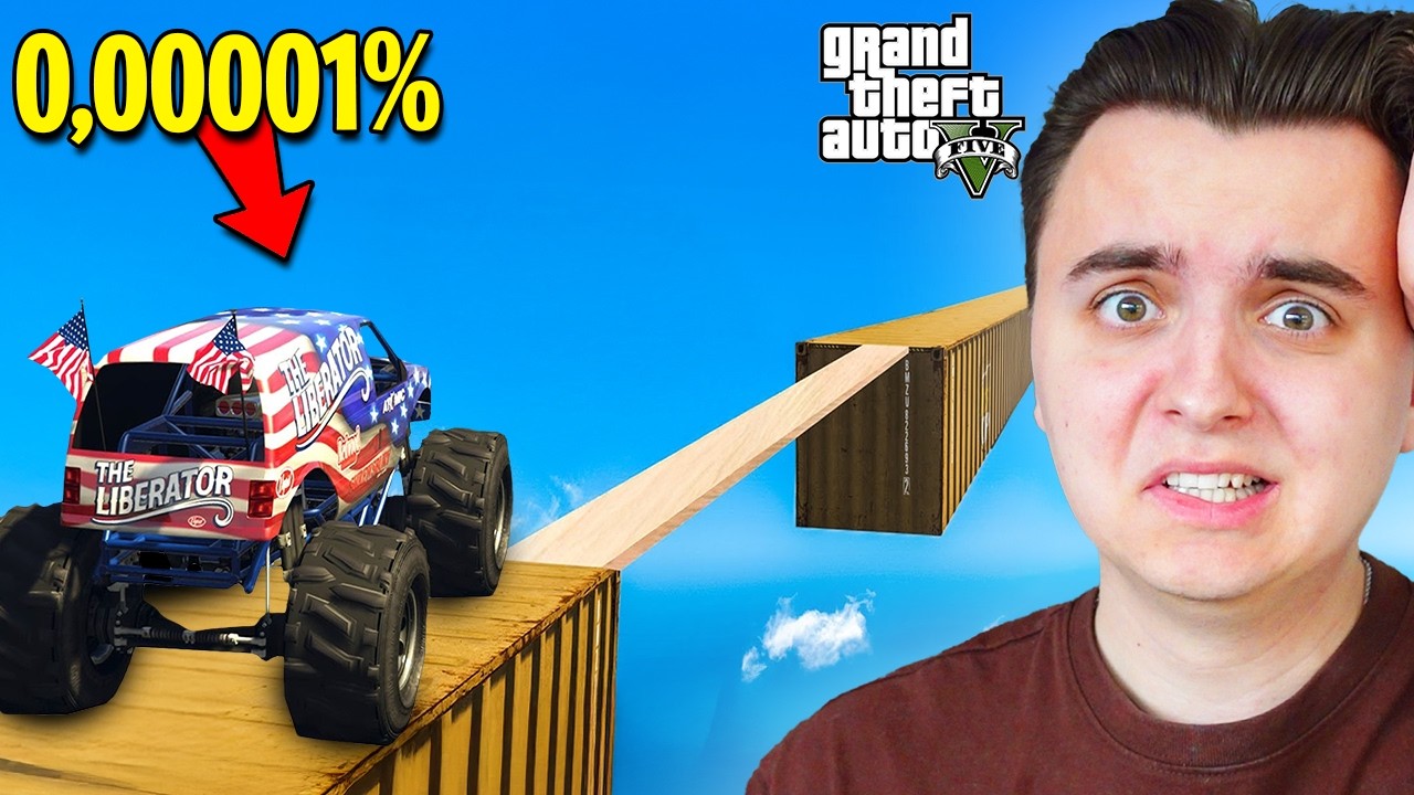 Dokážu Překonat Všechny Překážky s Monster Truckem v GTA Online?