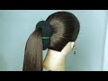 Hair style Girl For Wedding 🥰 Easy Bun Hairstyles For Wedding F Saree F Long Hair by Peehu Hairstyle