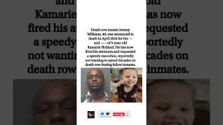 No appeals. No delay. Just a final, chilling request for the needle#viral #aa23 #shorts