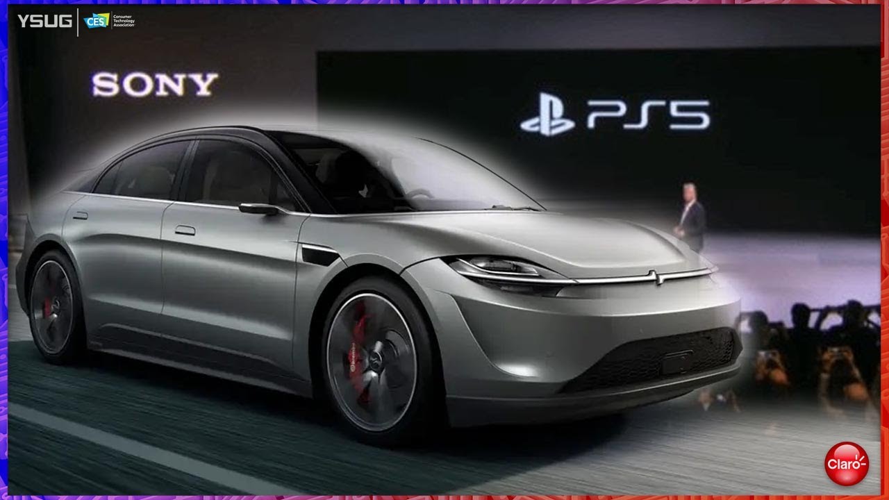 PlayStation presentó un logo y Sony un carro - CES 2020 - YouTube