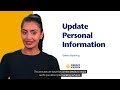 How to update your personal information through online banking