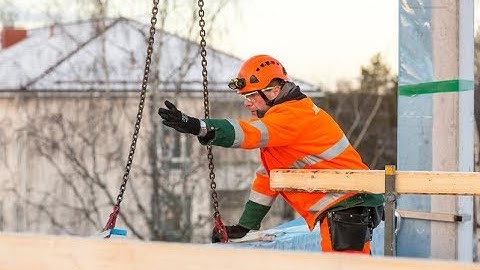 Building a multistorey with LVL by Stora Enso