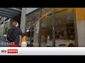 Antioil protesters attack luxury car showroom