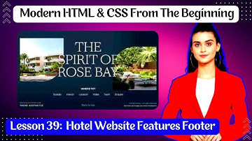 Lesson 39. Hotel Website Features  Footer #html, #CSS#Basic_html, #Basic_CSS ,#Freelancing_Help_Zone