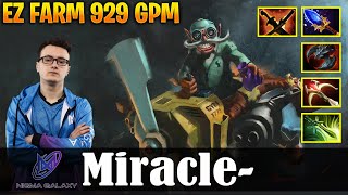 Miracle - Gyrocopter | EZ FARM 929 GPM | Dota 2 Pro MMR Gameplay