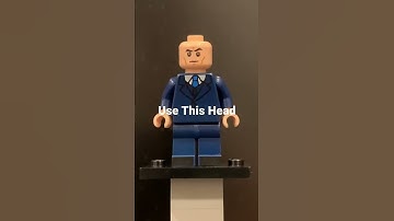 How to make Saul Goodman In Lego #breakingbad #saulgoodman #bettercallsaul