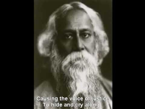    Proshno   Question   recited by Rabindranath Tagore himself with English Subtitles