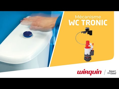 WC TRONIC mécanisme 100% hygiène - YouTube