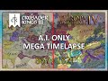 Crusader Kings 3 to Europa Universalis IV - Mega Campaign Timelapse (867 to 1821)